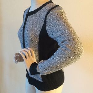 Banana Republic zip front sweater